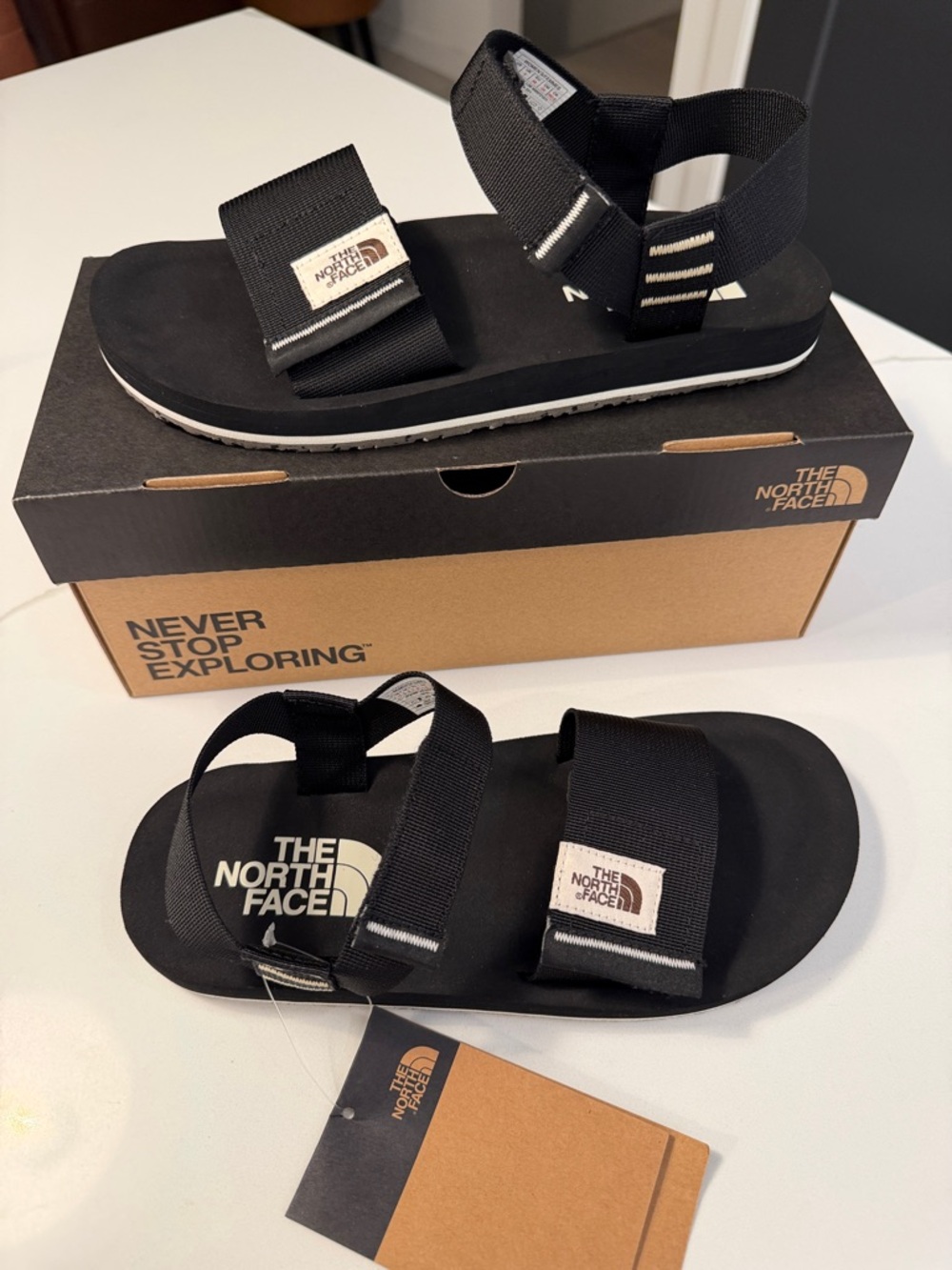 The North Face Black Strap Outdoor Sandals